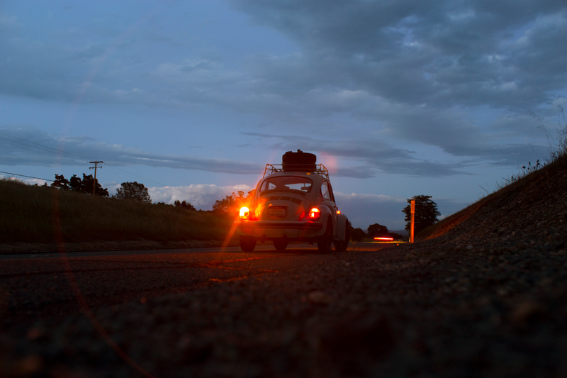 A few miles from nowhere with no brakes. Photo by author.
